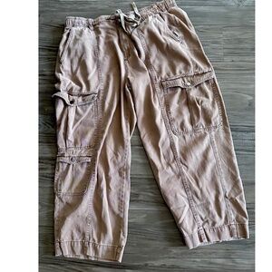 MARKS & SPENCER (UK) Cotton / Lyocell Cargo Pants - Ladies US16 / UK20